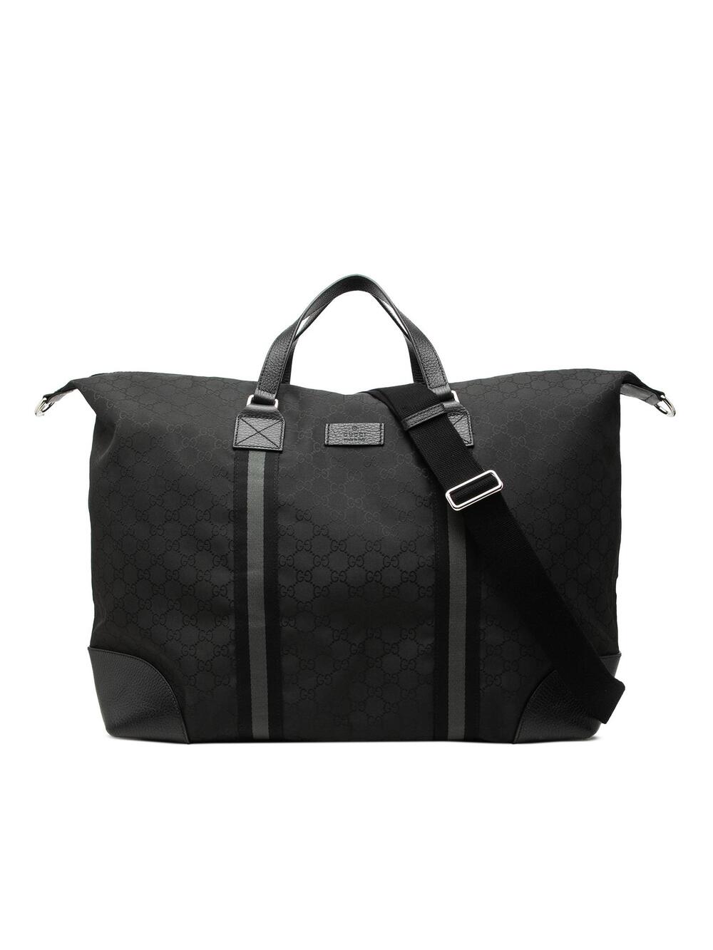 Gucci Xl Gg Nylon Web Duffle Bag Pre- #341474G79B